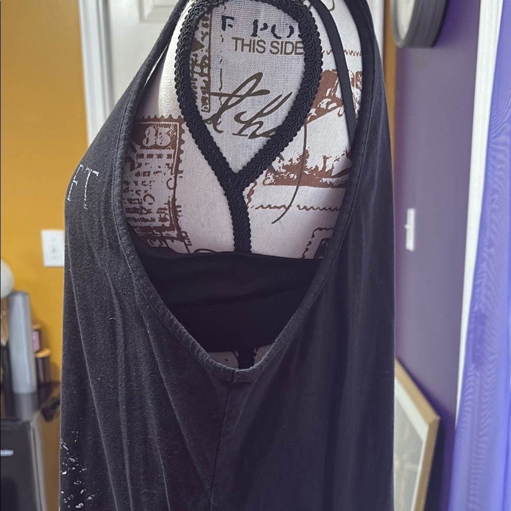 Women's Black Wednesday Addams Blackcraft Cult Tank Top - Picture 3 of 5
